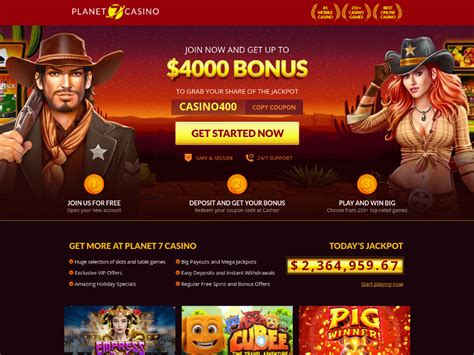 Planet 7 Casino Bonuses .